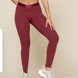 Popflex Crimson Contour Leggings